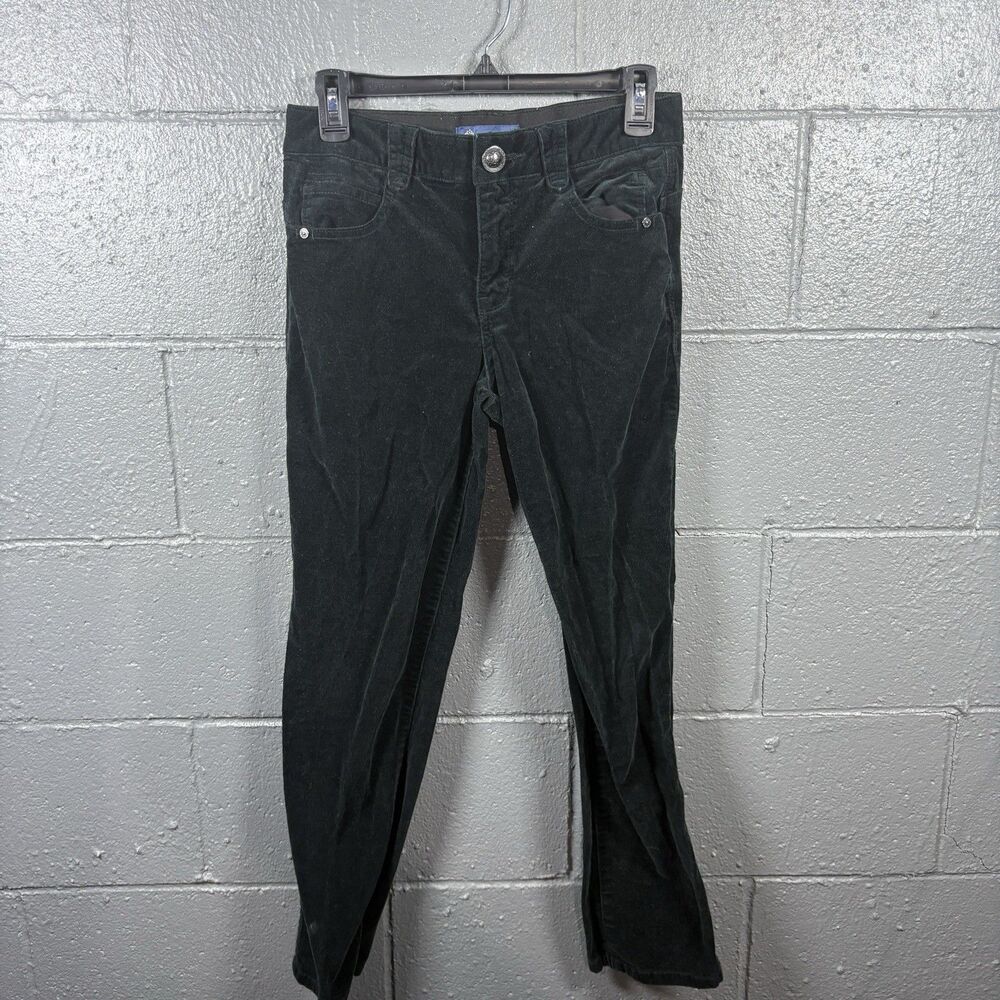 Democracy Corduroy Pants Womens 4P Petite Stretch Slim Casual Fall